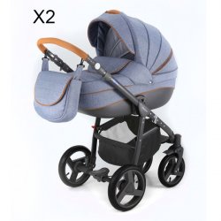 X2 - Детская коляска Adamex Neonex Alfa 3 в 1